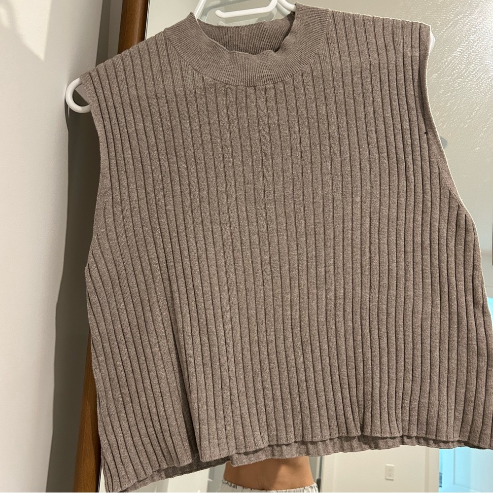 EUC H&M Cashmere blend Tank XS